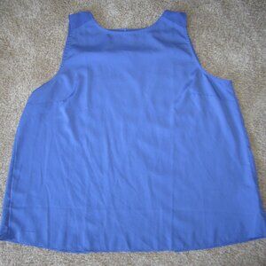 Apt. 9 women's XL periwinkle blue split back tank